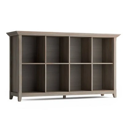 Halifax 8 Cube Storage Sofa Table - Wyndenhall Distressed Gray 8 Halifax 8 Cube Storage Sofa Table - Wyndenhall Distressed Gray - Image 6
