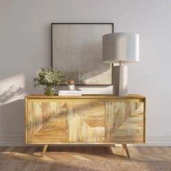 Travard Console Natural - Powell Company