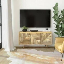 Travard Console Natural - Powell Company -Console Tables Sales unnamed file 4937