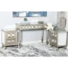 Olivia & May Set of 3 Glam Mirrored Wood Console Tables Silver - Olivia & May -Console Tables Sales unnamed file 4950
