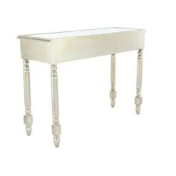 Olivia & May Set of 3 Glam Mirrored Wood Console Tables Silver - Olivia & May -Console Tables Sales unnamed file 4962