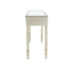 Olivia & May Set of 3 Glam Mirrored Wood Console Tables Silver - Olivia & May -Console Tables Sales unnamed file 4965