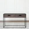 44" Thomas Wood Console Table Dark Brown - Abbyson Living