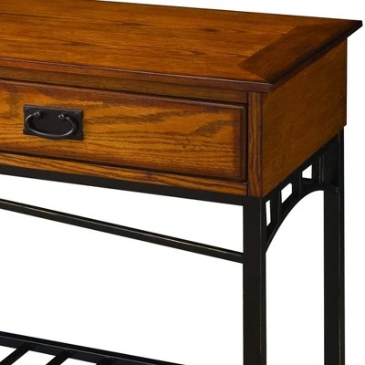 Home Styles Modern Craftsman Console Table Brown - Homestyles 3 Home Styles Modern Craftsman Console Table Brown - Homestyles