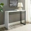 Taki Modern Asymmetrical Waterfall Entry Table - Saracina Home Faux White Marble 1 Taki Modern Asymmetrical Waterfall Entry Table - Saracina Home Faux White Marble -Console Tables Sales unnamed file 5026