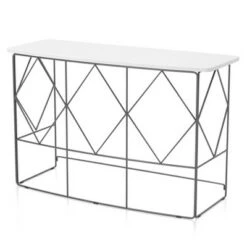 Drixol Rectangle Sofa Table - miBasics White -Console Tables Sales unnamed file 5046