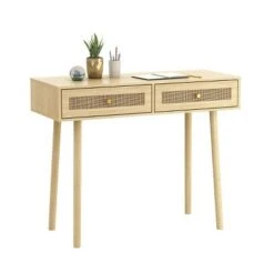 Loft & Luv Coda Console Table Natural - Atlantic