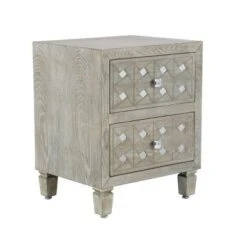 Olivia & May Set of 3 Glam Wood Console Tables Brown - Olivia & May -Console Tables Sales unnamed file 5078