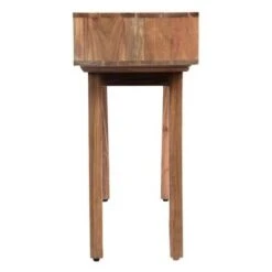 37" Wooden Farmhouse with 1 Drawer and Textured Front Console Table Brown - The Urban Port -Console Tables Sales unnamed file 5121