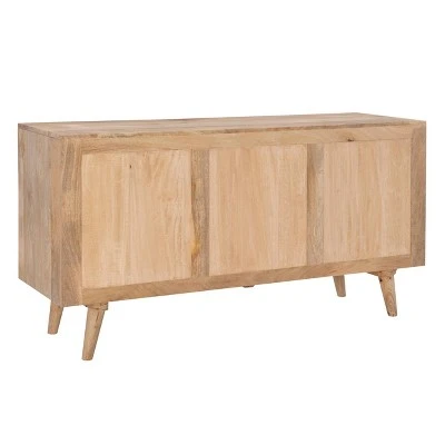 Lachlan 2 Drawer 2 Door Console Natural - Powell Company 8 Lachlan 2 Drawer 2 Door Console Natural - Powell Company - Image 6