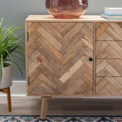 Lachlan 2 Drawer 2 Door Console Natural - Powell Company 23 Lachlan 2 Drawer 2 Door Console Natural - Powell Company -Console Tables Sales unnamed file 5139