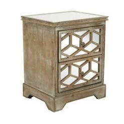 Olivia & May Set of 3 Glam Wood Console Tables Gray - Olivia & May -Console Tables Sales unnamed file 5155