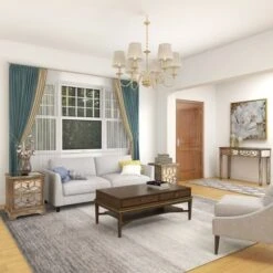 Olivia & May Set of 3 Glam Wood Console Tables Gray - Olivia & May -Console Tables Sales unnamed file 5166