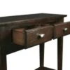 Favorite Finds Hall Console/Sofa Table Chocolate Oak Finish - Leick Home -Console Tables Sales unnamed file 5207