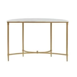Madison Park Bordeaux Console Table White/Gold -Console Tables Sales unnamed file 5223