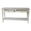 Spencer Console Server Table Unfinished Light Brown - International Concepts