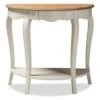 Cordelia Finished Console Table White - Baxton Studio