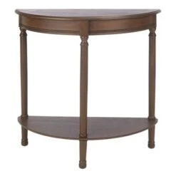 Tinsley Half Round Console Table - Safavieh Brown -Console Tables Sales unnamed file 5260
