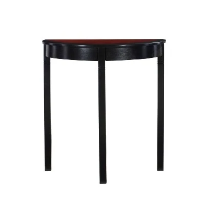Camden Console Table Black Cherry - Linon 4 Camden Console Table Black Cherry - Linon - Image 2