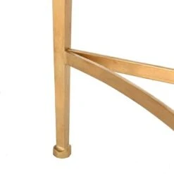 Baur Antique Gold Glass Console Table Gold - Safavieh -Console Tables Sales unnamed file 5277