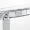 Lupina Glam Demilune Console Table Matte silver - Aiden Lane -Console Tables Sales unnamed file 5278