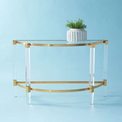 Anabelle Acrylic Console Table - Safavieh 4 Anabelle Acrylic Console Table - Safavieh - Image 2