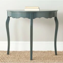 Aggie Console Table - Teal - Safavieh
