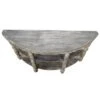 Wooden Console Table with 2 Shelves and Turned Legs Gray - The Urban Port -Console Tables Sales unnamed file 5362