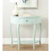 Jan Demilune Small Console - Celadon - Safavieh 1 Jan Demilune Small Console - Celadon - Safavieh -Console Tables Sales unnamed file 5373