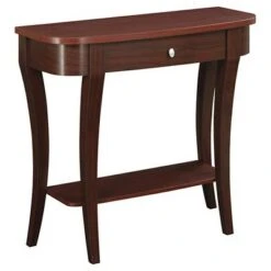 Breighton Home Newport Hailey Console Table - Convenience Concepts Brown -Console Tables Sales unnamed file 5378