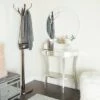 Olivia & May Set of 2 Glam Fir Console Tables with Mirror White - Olivia & May 2 Olivia & May Set of 2 Glam Fir Console Tables with Mirror White - Olivia & May -Console Tables Sales unnamed file 5379