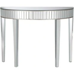 Studio 55D Luxury Mirrored Console Table 39 1/2" x13 3/4" Antique Silver for Living Room Bedroom Bedside Entryway House Bathroom 12 Studio 55D Luxury Mirrored Console Table 39 1/2" x13 3/4" Antique Silver for Living Room Bedroom Bedside Entryway House Bathroom -Console Tables Sales unnamed file 5406
