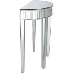 Studio 55D Luxury Mirrored Console Table 39 1/2" x13 3/4" Antique Silver for Living Room Bedroom Bedside Entryway House Bathroom 13 Studio 55D Luxury Mirrored Console Table 39 1/2" x13 3/4" Antique Silver for Living Room Bedroom Bedside Entryway House Bathroom -Console Tables Sales unnamed file 5407