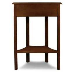 Demilune Hall Stand - Chocolate Cherry - Leick Home -Console Tables Sales unnamed file 5423