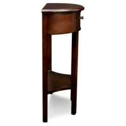 Demilune Hall Stand - Chocolate Cherry - Leick Home -Console Tables Sales unnamed file 5426