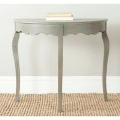 Aggie Console - Ash Grey - Safavieh