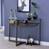 Regivea Open Shelf Sofa Table Black Chrome - miBasics -Console Tables Sales unnamed file 5442