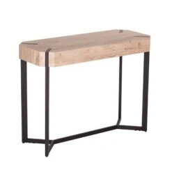 Burnra Modern Farmhouse Console Table Natural/Black - Aiden Lane -Console Tables Sales unnamed file 5479