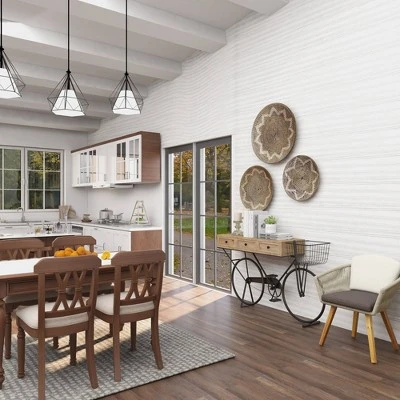 Olivia & May Farmhouse Metal Console Table Red - Olivia & May 13 Olivia & May Farmhouse Metal Console Table Red - Olivia & May - Image 11