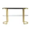 Lyflon Console Table Black/Gold - Aiden Lane -Console Tables Sales unnamed file 5617