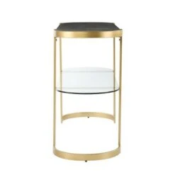 Lyflon Console Table Black/Gold - Aiden Lane 10 Lyflon Console Table Black/Gold - Aiden Lane -Console Tables Sales unnamed file 5620