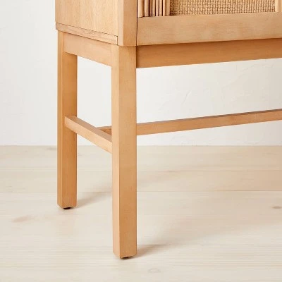 Opalhouse Designed With Jungalow Reseda Pencil Rattan Console Table Natural - Opalhouse™ designed with Jungalow™ 5 Opalhouse Designed With Jungalow Reseda Pencil Rattan Console Table Natural - Opalhouse™ designed with Jungalow™ - Image 4