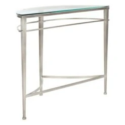 Baur Antique Silver Glass Console Table Antique Silver - Safavieh 13 Baur Antique Silver Glass Console Table Antique Silver - Safavieh -Console Tables Sales unnamed file 5712