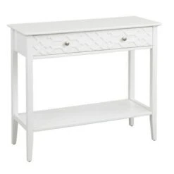 Raya Console Table with Drawer - Buylateral White -Console Tables Sales unnamed file 584