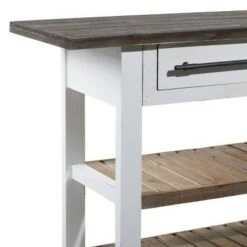 Olivia & May Farmhouse Wood Rectangle Console Table White - Olivia & May -Console Tables Sales unnamed file 587