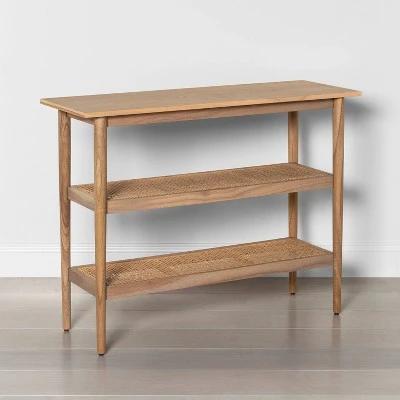Hearth & Hand W/Magnolia Furniture Wood & Cane Console Table - Hearth & Hand™ with Magnolia Black 12 Hearth & Hand W/Magnolia Furniture Wood & Cane Console Table - Hearth & Hand™ with Magnolia Black - Image 10