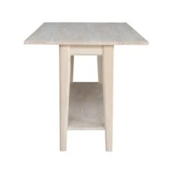 Prevail Flip Open Console/Sofa Table - International Concepts Natural -Console Tables Sales unnamed file 611