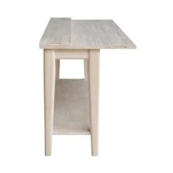 Prevail Flip Open Console/Sofa Table - International Concepts Natural -Console Tables Sales unnamed file 612
