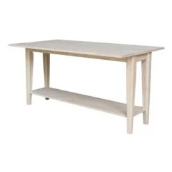 Prevail Flip Open Console/Sofa Table - International Concepts Natural -Console Tables Sales unnamed file 616