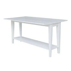 Prevail Flip Open Console/Sofa Table - International Concepts Natural -Console Tables Sales unnamed file 617